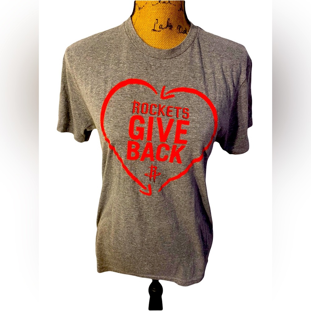Houston Rockets | Rockets Give Back Women's Medium Gray T-Shirt